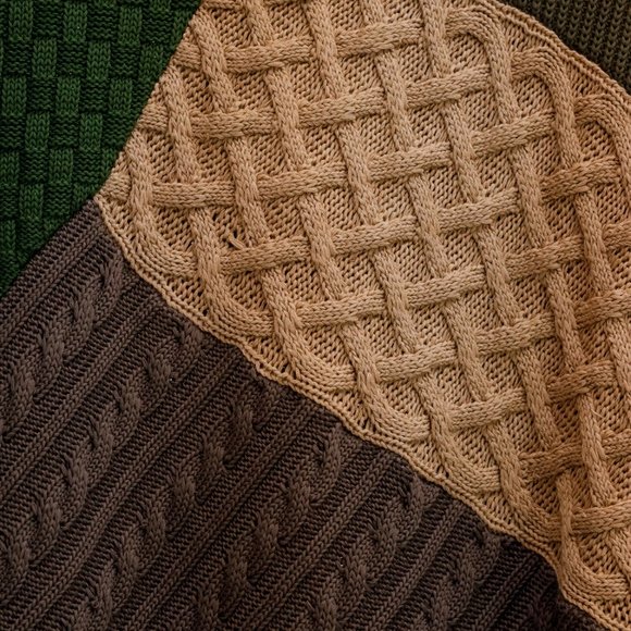 Fendi Patchwork Knit Sweater - Picture 9 of 16